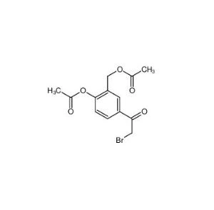4-Hydroxy-3-Hydroxymethylbromoacetophenone Diacetat CAS 24085-07-2