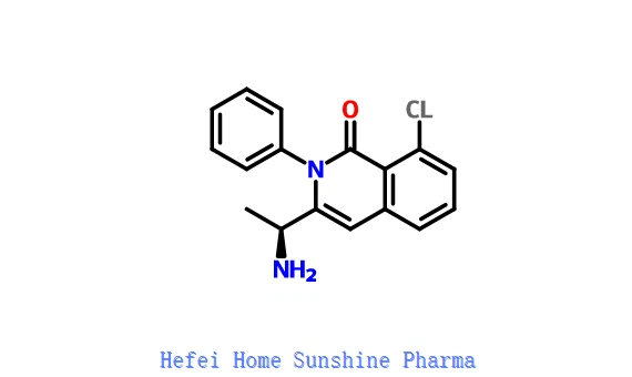 (S)-3-(1-Aminoethyl)-8-chlor-2-phenylisochinolin-1(2H)-on CAS 1350643-72-9