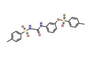Benzolsulfonamid, 4-Methyl-N-[[[3-[[(4-methylphenyl)sulfonyl]oxy]phenyl]amino]carbonyl]- CAS 232938-43-1