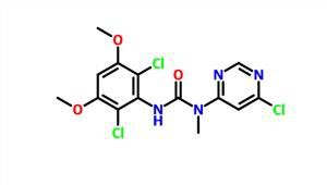 N-(6-Chlor-4-pyrimidinyl)-N'-(2,6-dichlor-3,5-dimethoxyphenyl)-N-methylharnstoff CAS 1802253-30-0